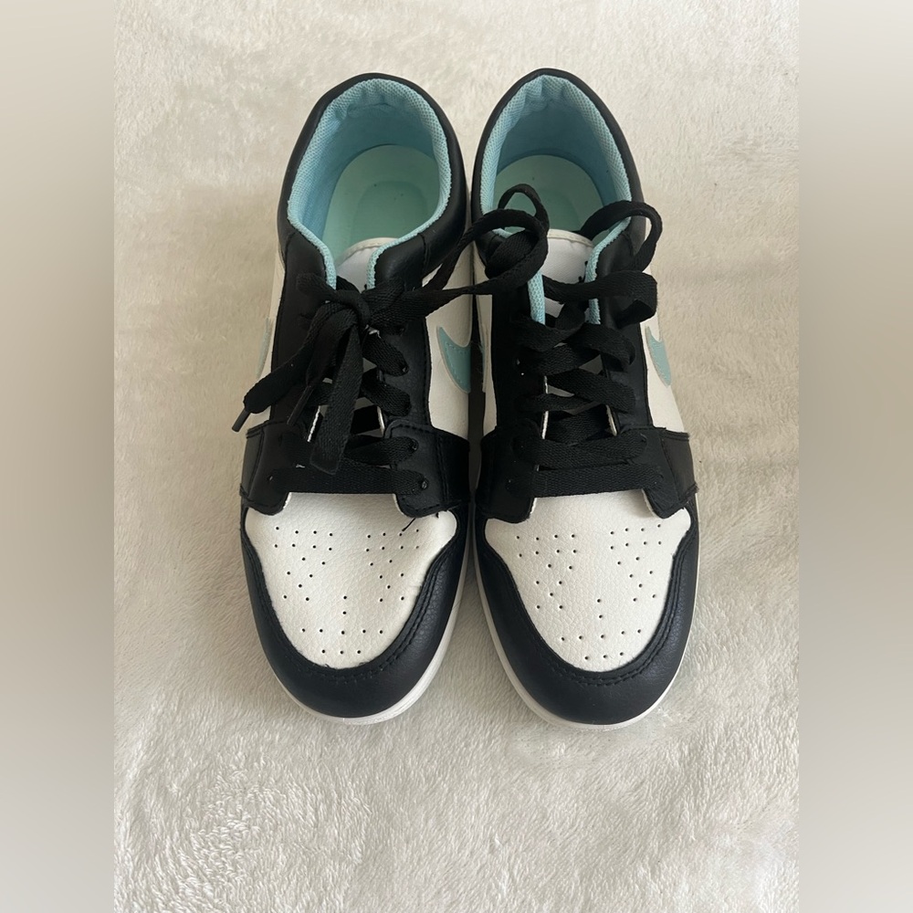 Kids Black and White Sneakers
